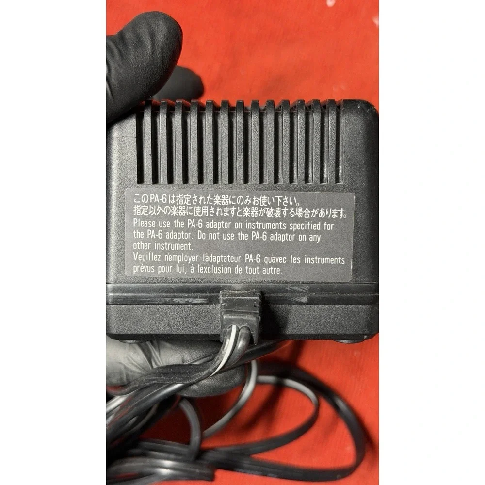 Yamaha PA-6 External‎ AC Power Adapter 12V 2A OEM Power Supply